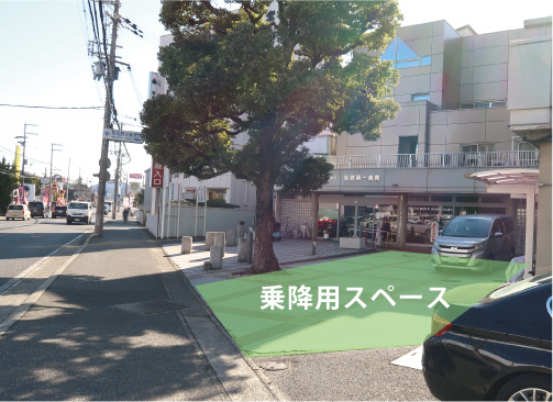 乗降用スペース